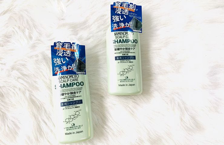 Dầu Gội Đầu Kích Thích Mọc Tóc Kaminomoto Nhật Bản 300ml - Chăm Sóc Tóc Dày Khỏe và Ngăn Rụng Tóc