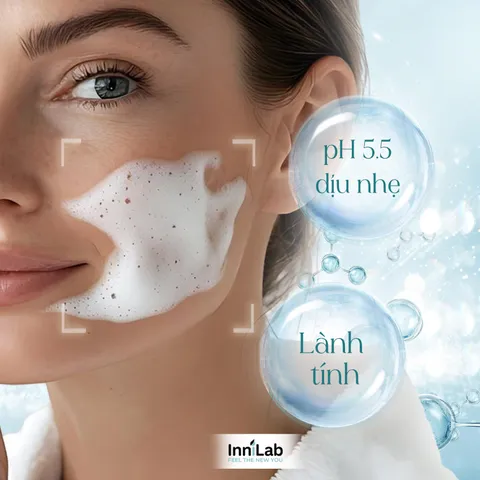 Gel Rửa Mặt Giảm Mụn & Dưỡng Ẩm InniLab Acne Shield Cleanse Gel 86g - Sữa Rửa Mặt Chuyên Dụng Cho Da Dầu Mụn