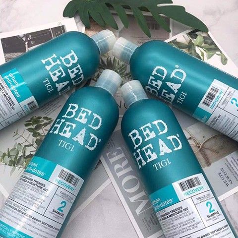 Combo Gội - Xả Tigi Bed Head Recovery 750ml (Xanh Ngọc) 329484