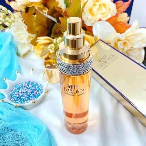 Nước hoa Elizabeth Taylor White Diamonds EDT 100ml - Hương Thơm Quyến Rũ Sang Trọng Cho Nữ - Khoảng Cách Lưu Hương Lên Đến 8 Giờ