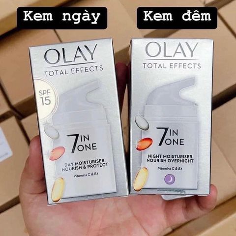 Set kem dưỡng ngày và đêm 7in1 Olay 37ml
