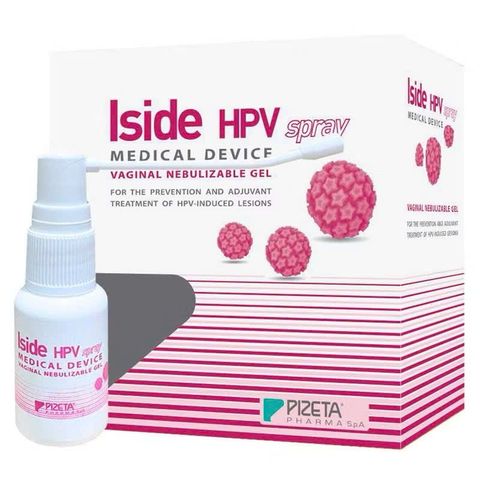 Xịt Iside HPV - Hỗ Trợ Phòng Ngừa Và Tăng Cường Đào Thải HPV - Gel Xịt 20ml + 14 Đầu Xịt An Toàn Cho Phụ Nữ