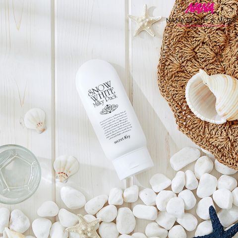 Kem Ủ Trắng Toàn Thân Secret Key Snow White Milky Pack 200g - Làm Trắng Da Mịn Màng, Dưỡng Ẩm Sâu Cho Da Hồng Hào