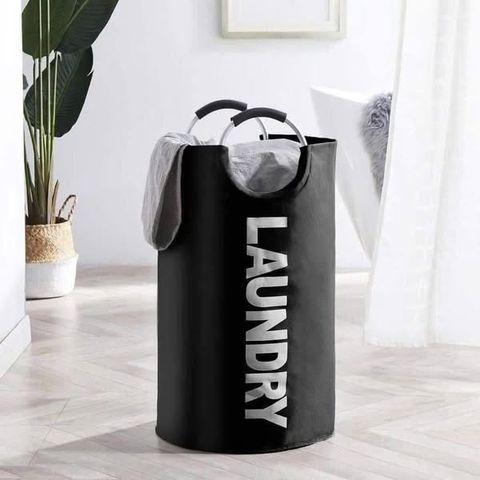 Túi Đựng Đồ Giặt Amazon Basics 115L - Chất Liệu Vải Oxford Bền Bỉ, Thiết Kế Thông Minh, Tiện Lợi Cho Gia Đình