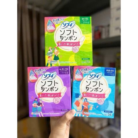 Băng vệ sinh Tampon Unicharm Nhật Bản - Chất lượng cao cấp, thấm hút vượt trội, chống khuẩn, thoải mái và thuận tiện cho ngày 