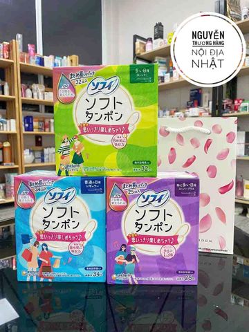 Băng vệ sinh Tampon Unicharm Nhật Bản - Chất lượng cao cấp, thấm hút vượt trội, chống khuẩn, thoải mái và thuận tiện cho ngày 