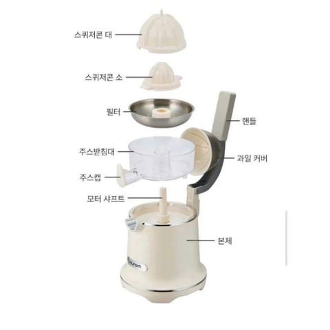 Máy Vắt Cam Tự Động Hurom CJ-B03FWH - Công Nghệ Anti-Drip, An Toàn, Dễ Vệ Sinh, Thiết Kế Sang Trọng và Tiết Kiệm Không Gian