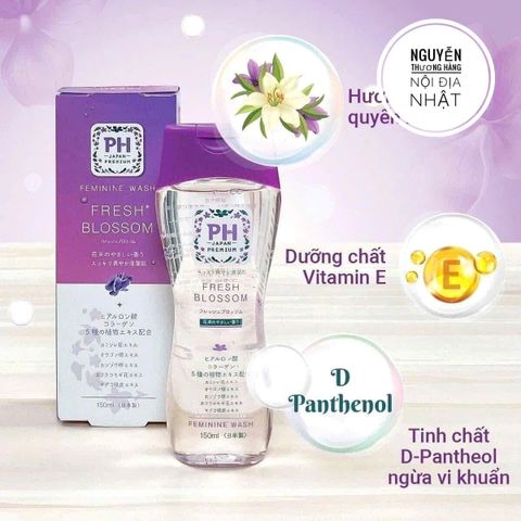 Dung dịch vệ sinh phụ nữ PH Care Nhật Bản - Chăm sóc vùng kín an toàn với chiết xuất thiên nhiên, giữ pH cân bằng, sạch sẽ và thoải mái.