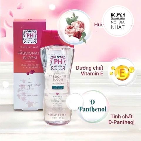 Dung dịch vệ sinh phụ nữ PH Care Nhật Bản - Chăm sóc vùng kín an toàn với chiết xuất thiên nhiên, giữ pH cân bằng, sạch sẽ và thoải mái.