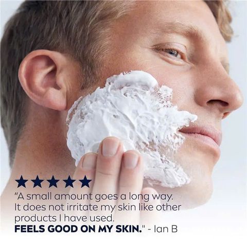 Gel cạo râu cho da nhạy cảm NIVEA MEN Sensitive 200ml - Giảm kích ứng, bảo vệ da, chứa Chiết xuất hoa cúc và Vitamin E