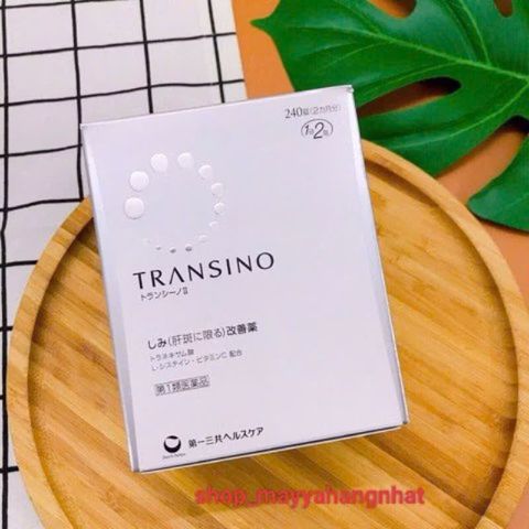 Viên uống Transino 240 viên Chính Hãng Nhật Bản - Hỗ trợ làm sáng da, giảm nám và tàn nhang hiệu quả từ Daiichi Sankyo