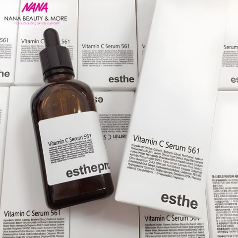 Tinh Chất Vitamin C 561 Esthemax 100ml - Serum Dưỡng Trắng Da, Ngăn Ngừa Mụn, Cấp Ẩm Hiệu Quả tại Nana Shop