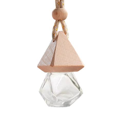 Vỏ Treo Tinh Dầu Ô Tô The Loco Home - Chai Thủy Tinh 8ml, Nắp Gỗ, Dây Treo - Thiết Kế Độc Đáo và Sang Trọng cho Xe Hơi
