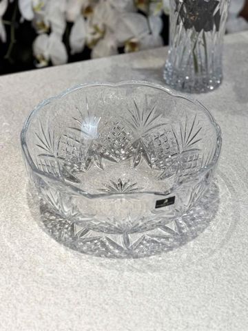 Bát Pha Lê Killarney Crystal 25cm - Tô Sang Trọng Đựng Hoa Quả, Bánh Kẹo, Trang Trí Bàn Tiệc Lấp Lánh