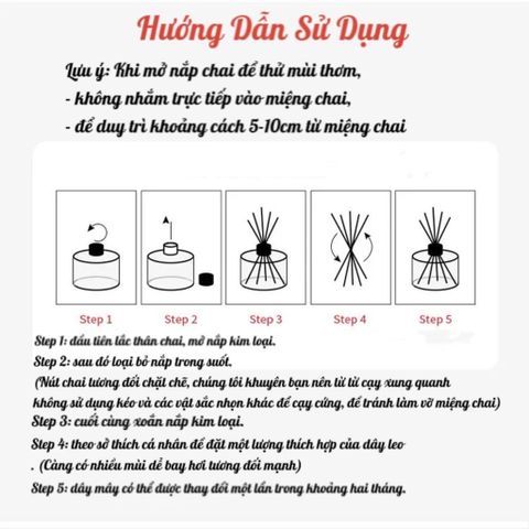 Tinh Dầu Thơm Phòng Cao Cấp - Nước Hoa Thiên Nhiên Khuếch Tán Que Gỗ Khử Mùi Không Khí, Hương Thơm Lưu Giữ 1 Tháng