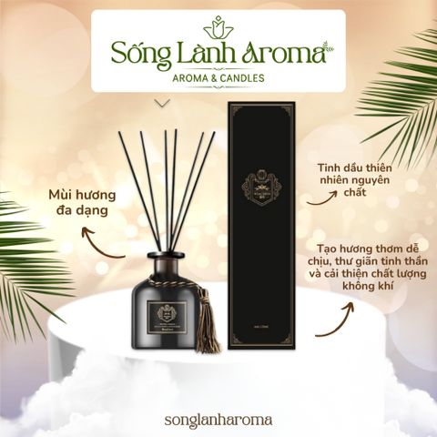 Tinh Dầu Thơm Phòng Khách Sạn W.IACHNN 100ml - Nước Hoa Que Gỗ Tự Khuếch Tán, Khử Mùi Không Khí, Thư Giãn, Chất Lượng Cao
