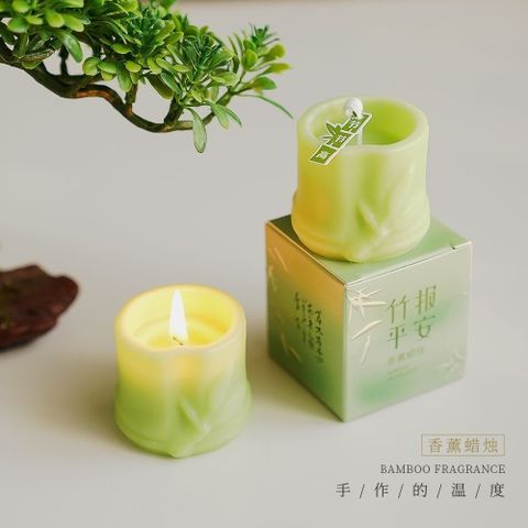 Nến thơm bamboo cao cấp - Nến xông phòng hỗ trợ ngủ, giảm căng thẳng, tạo không gian thơm tho và ấm cúng