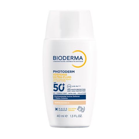 Kem Chống Nắng Bioderma Photoderm XDefense Ultra Fluid SPF50+ - Bảo Vệ Da Mặt, Không Màu, Dưỡng Ẩm 8 Giờ, Duy Trì Làn Da Khỏe Mạnh