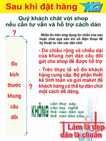 Câu Đối Gạch Men Chữ Hán - Tổ Công Tôn Đức Thiên Niên Thịnh, Trang Trí Nhà Cửa Tiện Ích 15x15cm Chất Liệu Ceramic