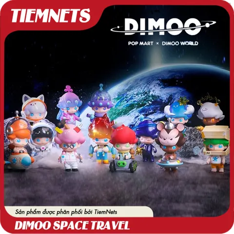 Mô Hình Blind Box Dimoo Space Travel - Bộ Đồ Chơi Nhân Vật Phi Hành Gia Ngẫu Nhiên PVC/ABS, 13 Nhân Vật Khác Nhau