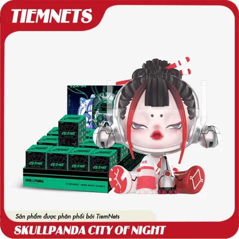 Mô Hình Blind Box Skullpanda City of Night - Bộ 13 Nhân Vật PVC Độc Đáo, Quà Tặng Nghệ Thuật Cho Fans
