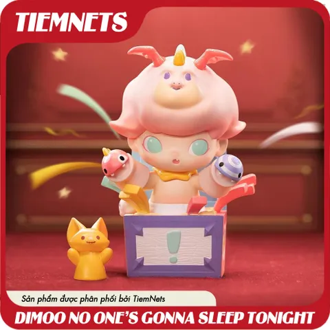 Mô Hình Blind Box Dimoo - No One's Gonna Sleep Tonight - Bộ 13 Nhân Vật Ngẫu Nhiên PVC/ABS Cho Fan Nghệ Thuật
