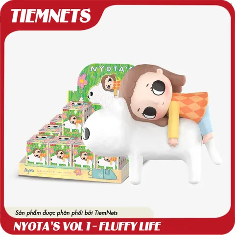 Mô Hình Blind Box Nyota's Fluffy Life Series 1 - Bộ Sưu Tập 13 Nhân Vật Ngẫu Nhiên PVC/ABS, Đồ Chơi Trẻ Em Thú Vị