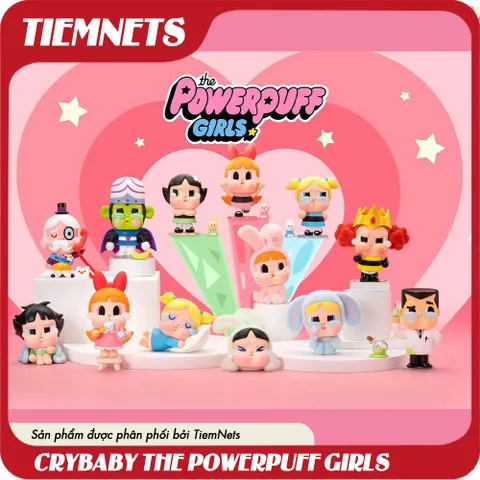 Mô Hình Blind Box Crybaby The Powerpuff Girls - Bộ Đồ Chơi 13 Nhân Vật Ngẫu Nhiên - Quà Tặng Tuyệt Vời Cho Fans