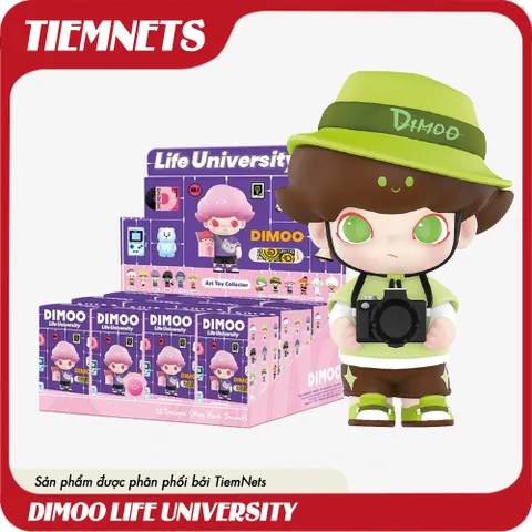 Mô Hình Blind Box Dimoo Life University - Bộ Ẩn Tượng Nghệ Thuật PVC 7-8cm, Set 12 Nhân Vật Độc Đáo, Quà Tặng Ngộ Nghĩnh cho Fan
