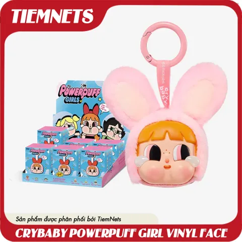Móc Khóa Crybaby - Hộp Blind Box Nhân Vật Powerpuff Girls Ngẫu Nhiên, Quà Tặng Dễ Thương Cho Fan Bộ Phim Hoạt Hình