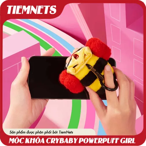 Móc Khóa Crybaby - Hộp Blind Box Nhân Vật Powerpuff Girls Ngẫu Nhiên, Quà Tặng Dễ Thương Cho Fan Bộ Phim Hoạt Hình