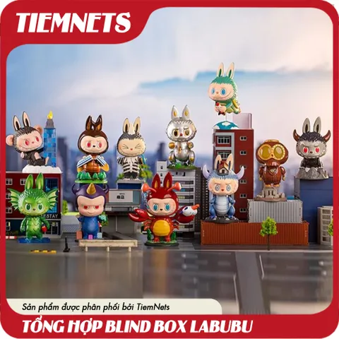 Mô Hình Blind Box Labubu - Bộ Sưu Tập Nhân Vật 8.5-12cm, Chất Liệu PVC/ABS, Quà Tặng Độc Đáo Cho Trẻ Em