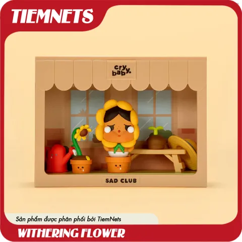 Bộ Mô Hình Blind Box Crybaby Sad Club - 9 Nhân Vật Độc Đáo, Bao Gồm Thông Điệp Xuyên Thấu, Đồ Chơi PVC/ABS cao cấp