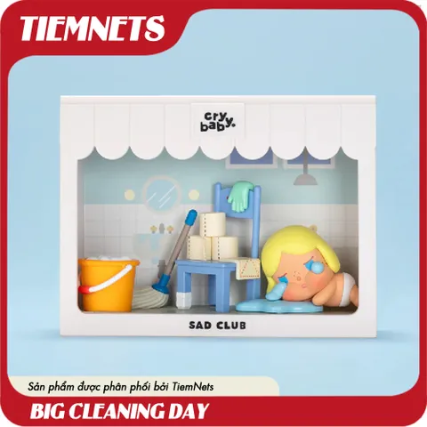 Bộ Mô Hình Blind Box Crybaby Sad Club - 9 Nhân Vật Độc Đáo, Bao Gồm Thông Điệp Xuyên Thấu, Đồ Chơi PVC/ABS cao cấp