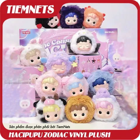 Mô Hình Blind Box Hacipupu The Constellation - Bộ Hình Nhân Vật Nhựa Thú Bông Chiêm Tinh 12 Nhân Vật Ngẫu Nhiên