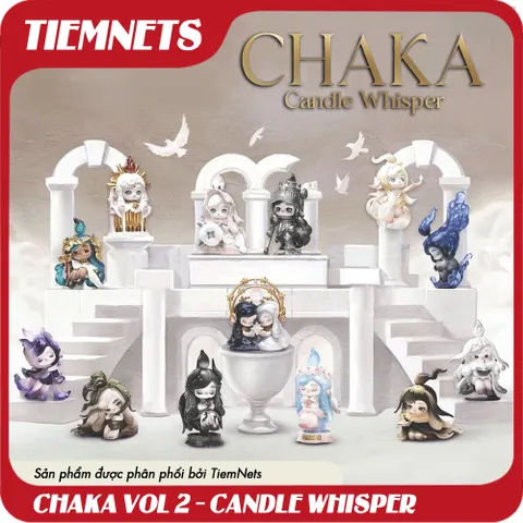 Mô Hình Blind Box Chaka Season 2 - Candle Whisper - Bộ Sưu Tập 12 Nhân Vật Ngẫu Nhiên PVC/ABS 8-10cm