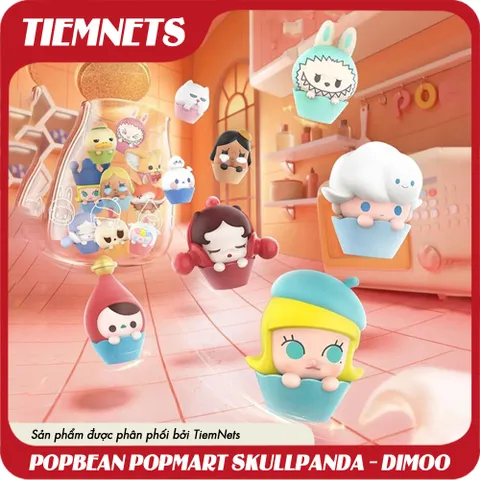 Mô Hình Figure P.O.P.Bean SkullPanda & Di.moo - Đồ Chơi Cao Cấp Chính Hãng Cho Người Sưu Tầm