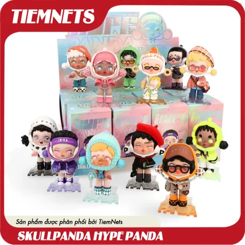 Mô Hình Blind Box Skullpanda Hypepanda - Bộ Sưu Tập Nhân Vật Vintage, Skater, Hip Hop, Quà Tặng Độc Đáo Cho Người Sưu Tập