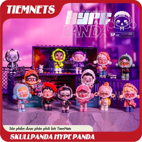 Mô Hình Blind Box Skullpanda Hypepanda - Bộ Sưu Tập Nhân Vật Vintage, Skater, Hip Hop, Quà Tặng Độc Đáo Cho Người Sưu Tập