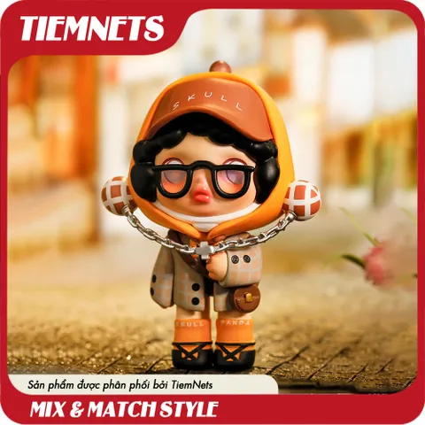 Mô Hình Blind Box Skullpanda Hypepanda - Bộ Sưu Tập Nhân Vật Vintage, Skater, Hip Hop, Quà Tặng Độc Đáo Cho Người Sưu Tập