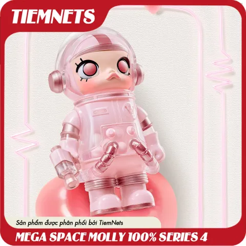 Mô Hình Blind Box Space Molly 100% Series 4 - Bộ Sưu Tập 15 Nhân Vật Ngẫu Nhiên PVC/ABS - Quà Tặng Arttoys Thú Vị