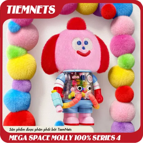 Mô Hình Blind Box Space Molly 100% Series 4 - Bộ Sưu Tập 15 Nhân Vật Ngẫu Nhiên PVC/ABS - Quà Tặng Arttoys Thú Vị