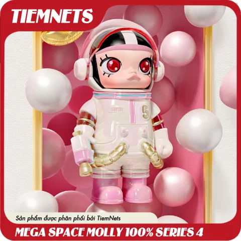 Mô Hình Blind Box Space Molly 100% Series 4 - Bộ Sưu Tập 15 Nhân Vật Ngẫu Nhiên PVC/ABS - Quà Tặng Arttoys Thú Vị