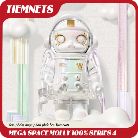 Mô Hình Blind Box Space Molly 100% Series 4 - Bộ Sưu Tập 15 Nhân Vật Ngẫu Nhiên PVC/ABS - Quà Tặng Arttoys Thú Vị