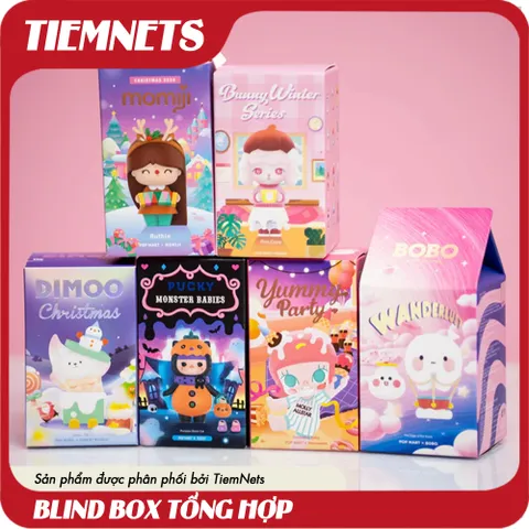 Mô Hình Blind Box Tổng Hợp - Figure PVC/ABS Ngẫu Nhiên 8.5-12cm, Quà Tặng Trẻ Em, Decor Độc Đáo từ TiemNets