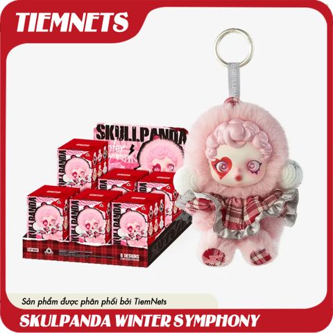 Bộ Mô Hình Blind Box Skullpanda Winter Symphony Plush - Nhân Vật Ngẫu Nhiên 13.5 cm, Chất Liệu PVC - Quà Tặng Độc Đáo Cho Fan Hâm Mộ