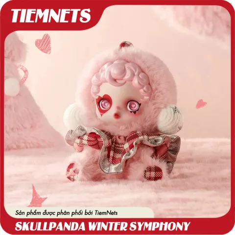 Bộ Mô Hình Blind Box Skullpanda Winter Symphony Plush - Nhân Vật Ngẫu Nhiên 13.5 cm, Chất Liệu PVC - Quà Tặng Độc Đáo Cho Fan Hâm Mộ
