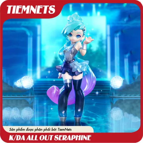 Mô Hình Blind Box Liên Minh Huyền Thoại K/DA All Out - Bộ Sưu Tập 6 Nhân Vật PVC Chất Lượng, Quà Tặng Fan Game