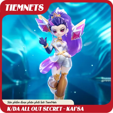 Mô Hình Blind Box Liên Minh Huyền Thoại K/DA All Out - Bộ Sưu Tập 6 Nhân Vật PVC Chất Lượng, Quà Tặng Fan Game