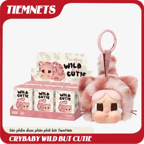 MÔ HÌNH BLIND BOX CRYBABY WILD BUT CUTIE - VINYL PLUSH PENDANT